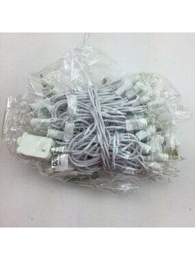 Holiday Home 100 Mini Light Set Clear String Light White Cord 29ft Wedding Event